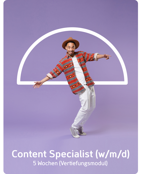 Content Specialist (w/m/d)